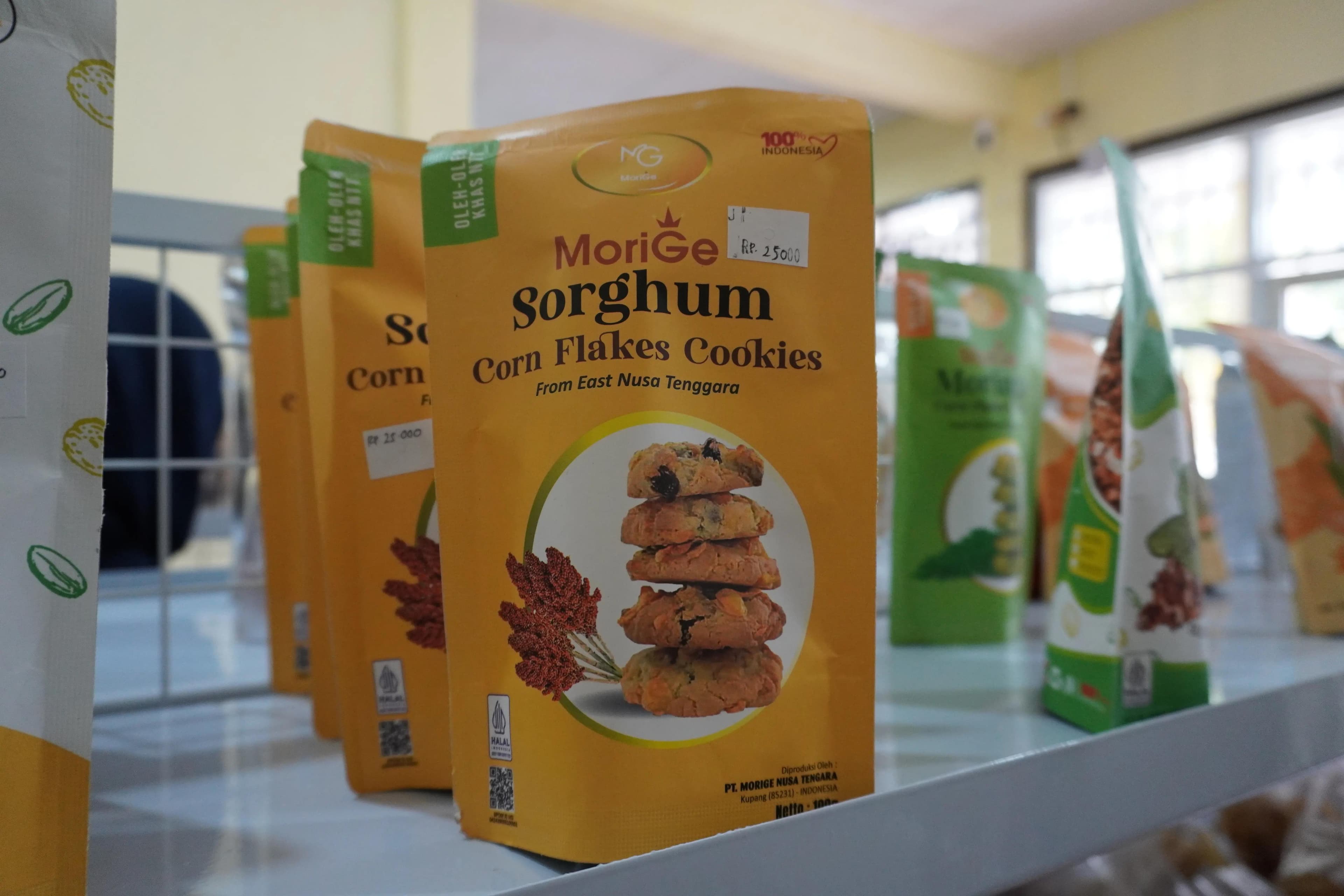 Sorghum Cornflakes Cookies
