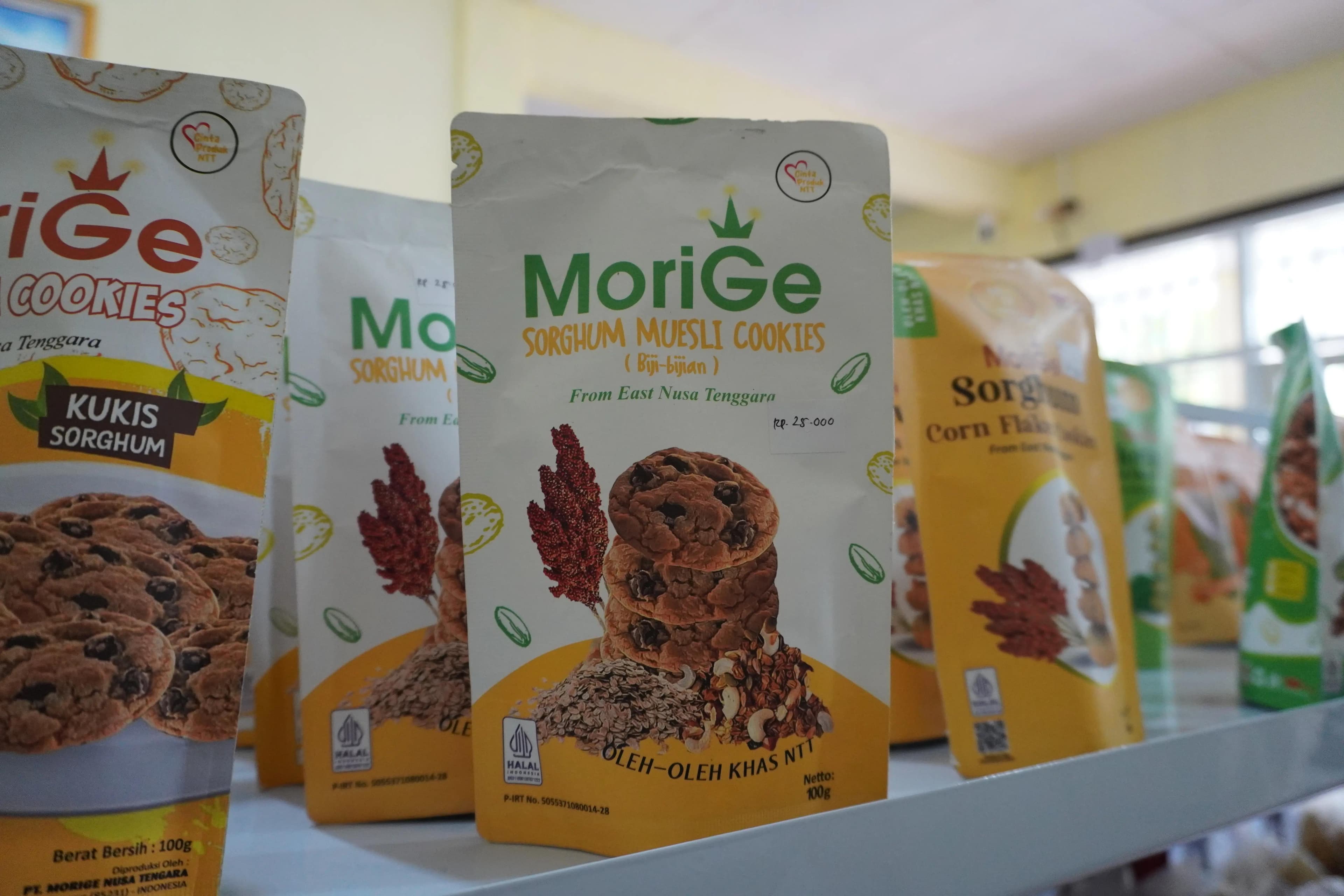 Sorghum Muesli Cookies