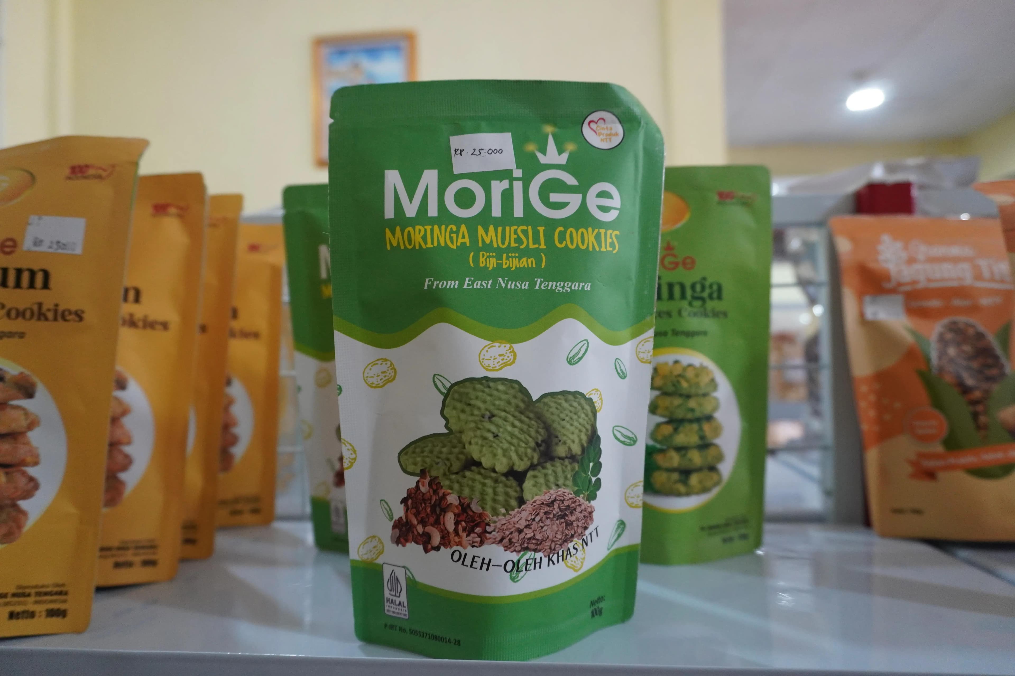 Moringa Muesli Cookies
