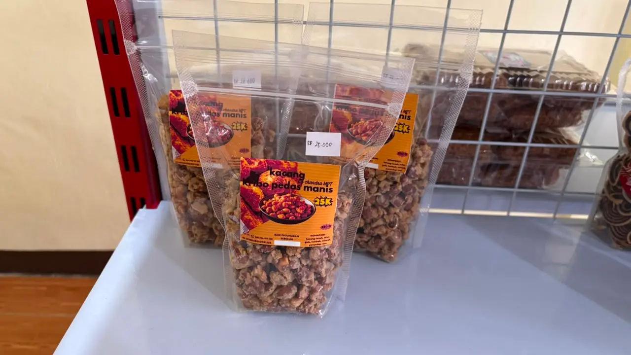 Kacang Kribo Pedas Manis